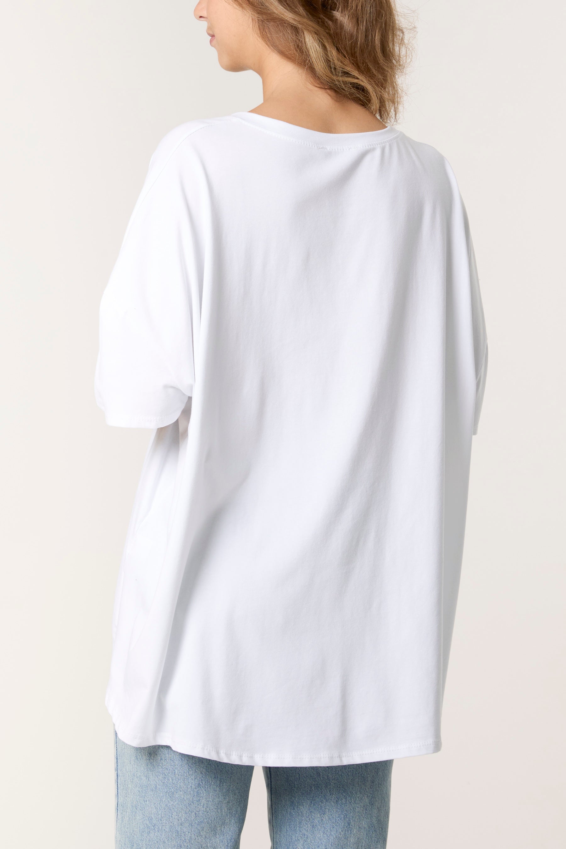 Denim "M" Boxy T-Shirt